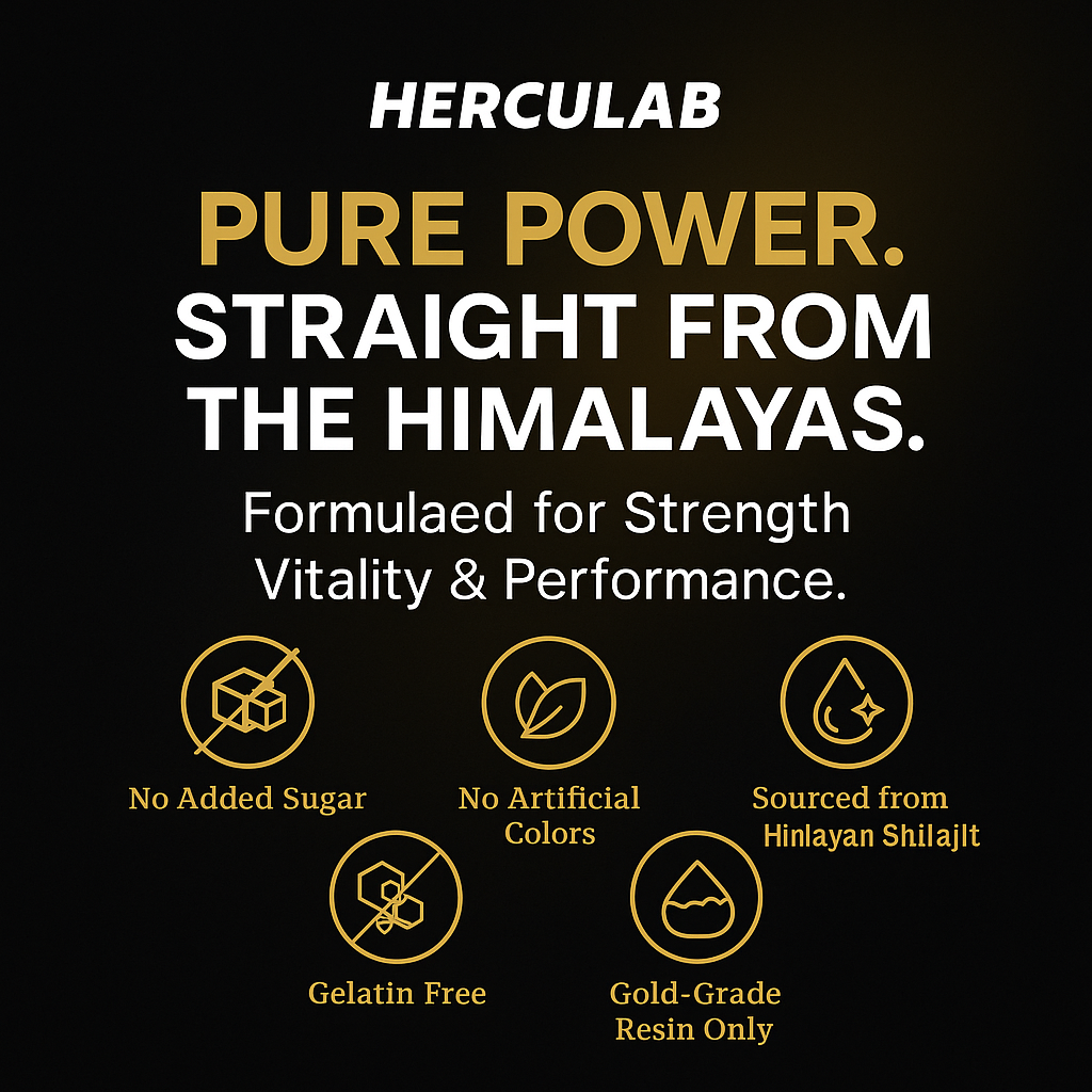Premium Himalayan Shilajit Gummies