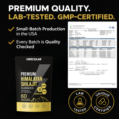 Premium Himalayan Shilajit Gummies